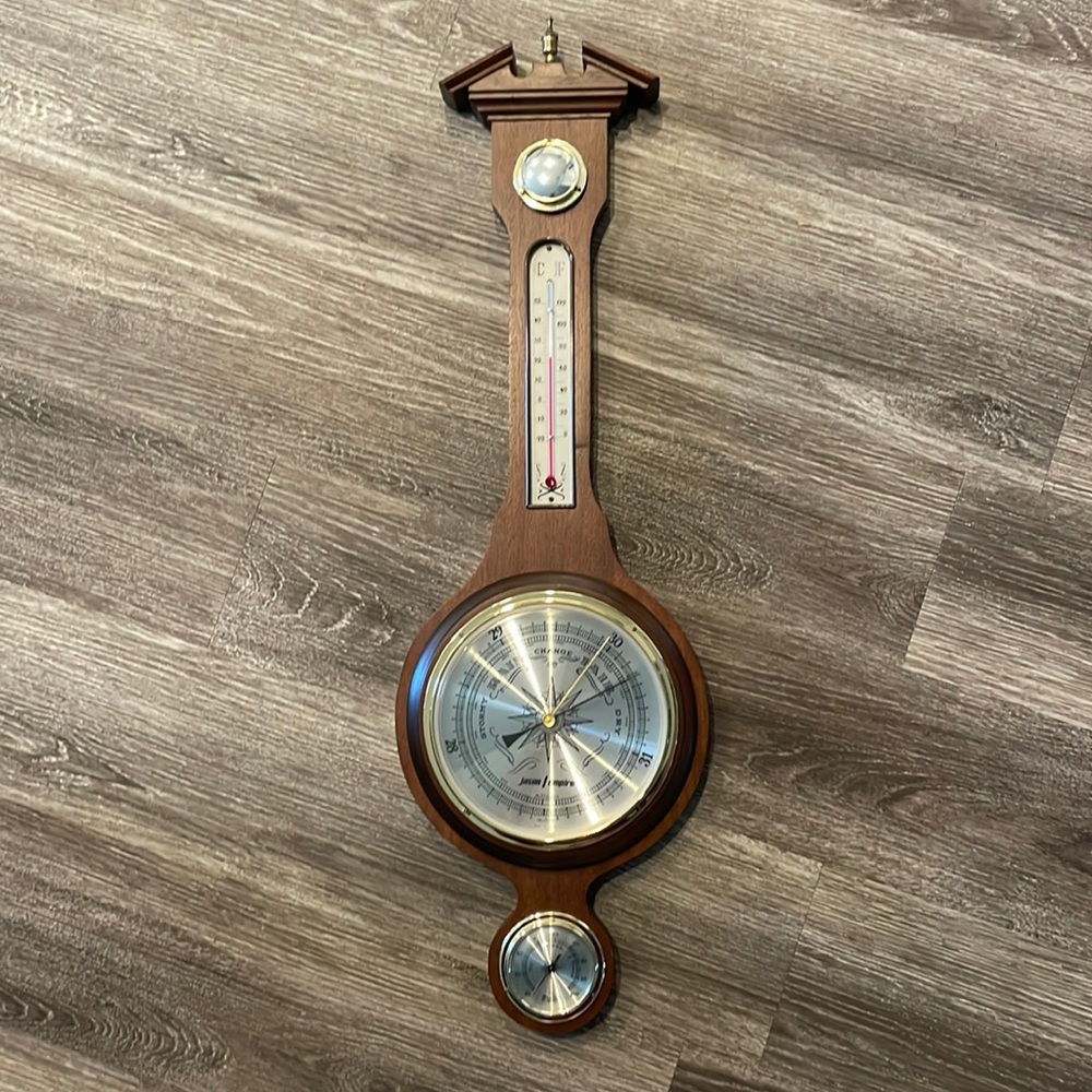 Jason Empire Vintage Weather Station (thermometer, hygrometer, barometer)
